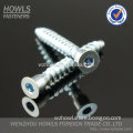 High quality carbon steel ZP hex socket furniture screw confirmat screw hex furniture screw